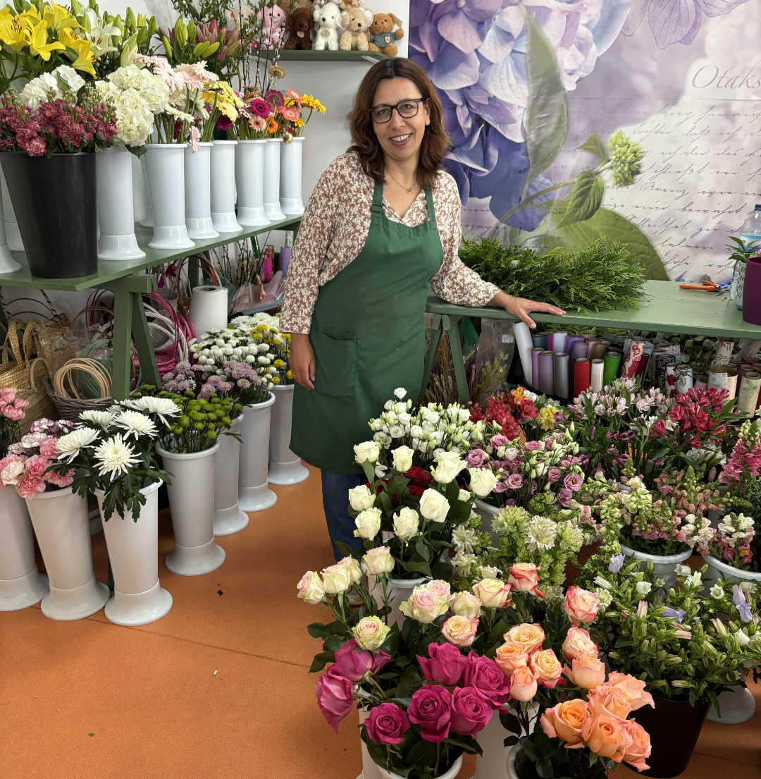 Arranjos florais artesanais 3